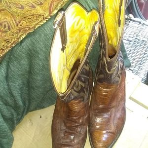 Men's Ostrich Neck Cowboy Boots